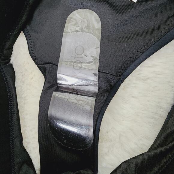 NWT Peixoto Zoni Asymmetric Contrast Trim Bikini Bottom - Picture 6 of 9